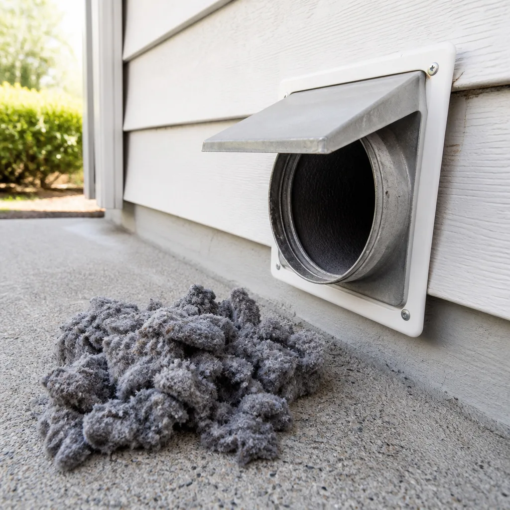Dryer vent cleaning