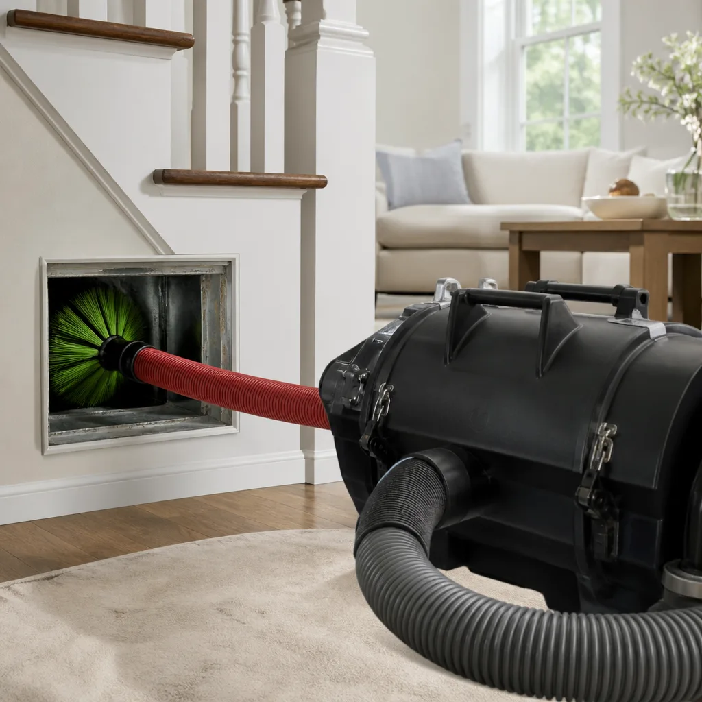 Whole-home duct cleaning